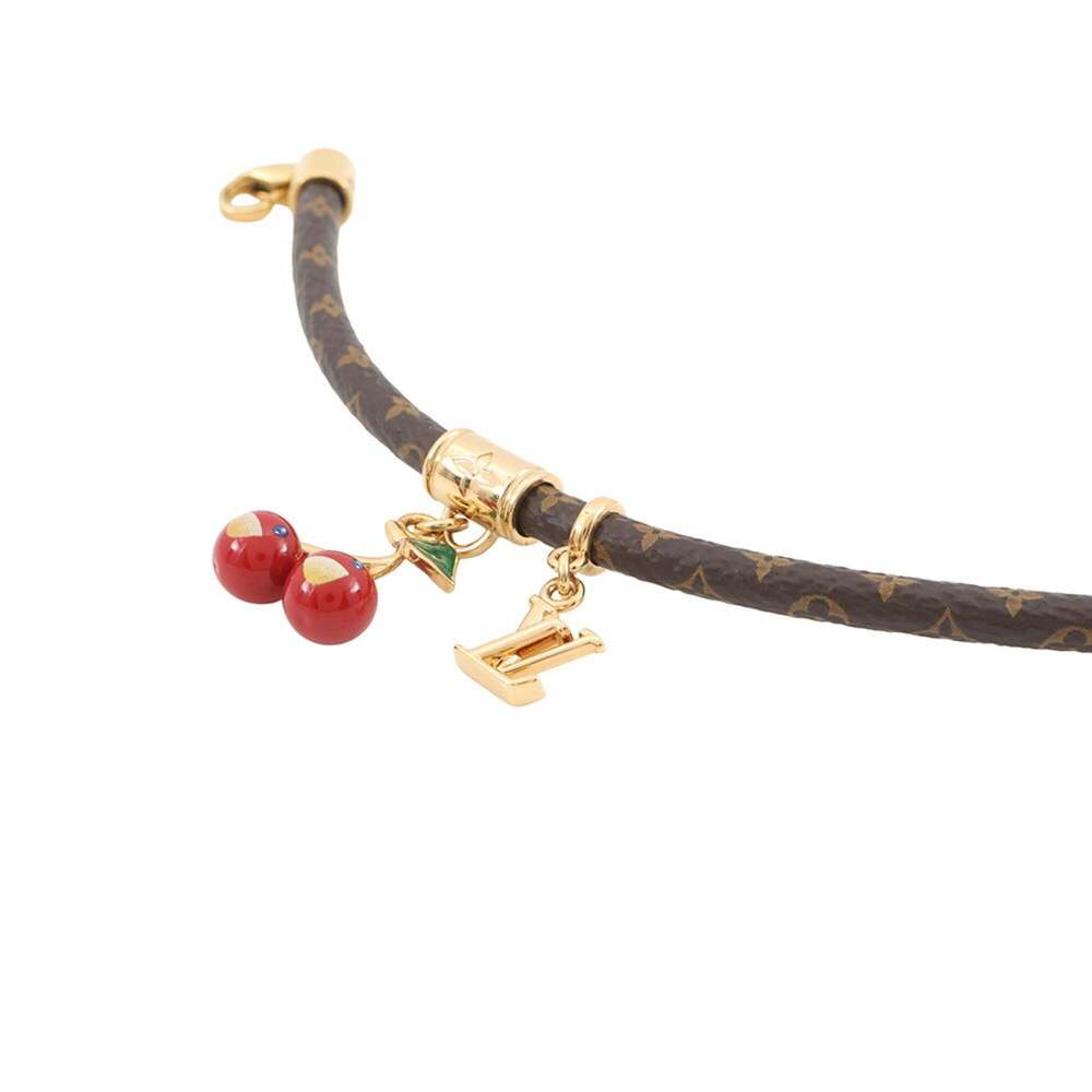 LOUIS VUITTON Brown Monogram Charm Bracelet - Picture 2 of 10